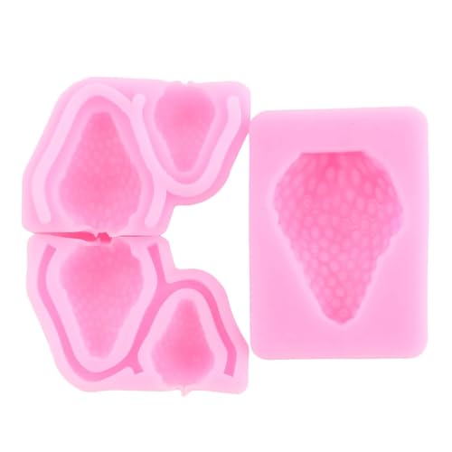 ZiXiang Fruit Silicone Mold Strawberry Lemon Fondant Molds Set Of 4 - color: Style C