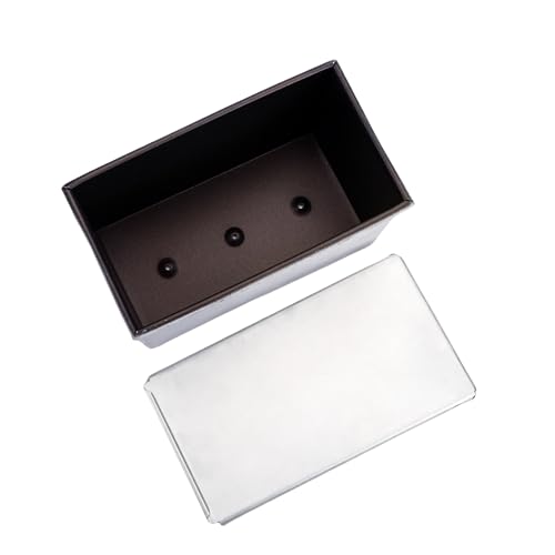 Shokupan Bread Pan, 1.5 Loaf Pullman Pan with Lid