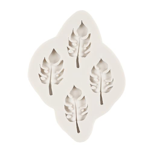 Tropical Leaf Silicone Molds Monstera Leaves Fondant Mold - color: Style O