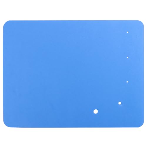 1 Pcs Fondant Foam Pad with 5 Holes, Flower Drying Mat - color: Pink-blue