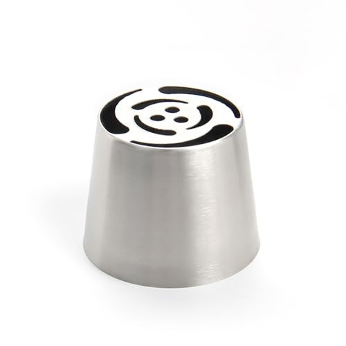 1 Piece Stainless Steel Extra Large Russian Tulip Flower Pattern Icing Tips