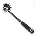Black Stainless Steel Pasta Spoon, Spaghetti Server, Pasta Fork - color: Z-Black Spaghetti