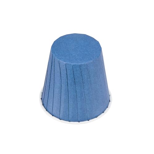 Restaurantware 4 oz Round Midnight Blue Paper Tall Baking Cup, 200 Pack - color: Midnight Blue, size: Tall