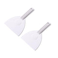2PCS Plastic Dough Cutter,Bread Dough Trimming Scraper,Cake Pizza Spatula Cutter, Pizza Bread Bench with Handle Trimming Icing Baking Chopper