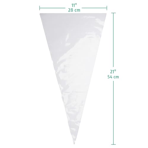 Keenpioneer Disposable Piping Bags 21 Inch - size: 21''