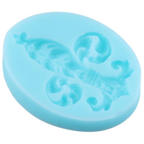 Baroque Fondant Molds European Relief Scroll Silicone Molds - color: Style J
