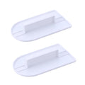 AKOAK 2 PCS Fondant Smoothing Tool Cake Decorate Smoother Polisher 14.5 x 8cm