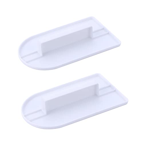 AKOAK 2 PCS Fondant Smoothing Tool Cake Decorate Smoother Polisher 14.5 x 8cm