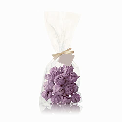Morepack Cellophane Treat Bags 4x9 In 200 PCS Cookie Bags with Twist Ties - size: 4x9 Inch (Pack of 200)