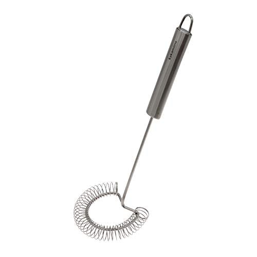 Egg Whisk Egg Beater Stainless Surround helixSpring Coil Egg Frother, Milk and Egg- Kitchen Utensils for Blending,Magic Hand Held Sauce Stirrer Frother 10"… - size: 1 pcs Large