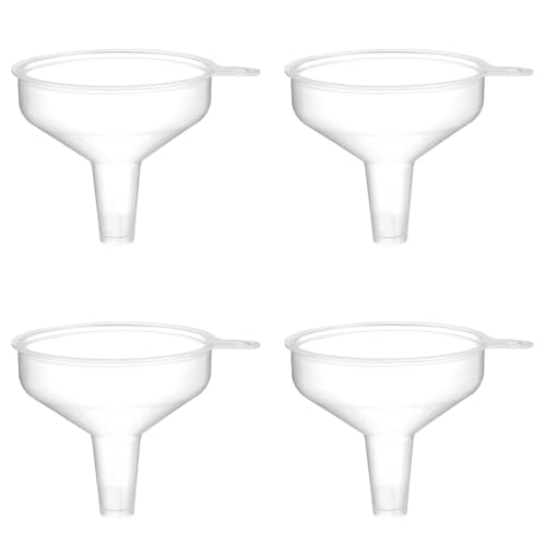 Small Funnel for Water Bottles, Protein Powder, Pack of 4