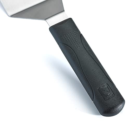 Mercer Culinary Millennia Turner/Spatula, 6 Inch x 3 Inch Blade, Black Handle - color: Black, size: 6 x 3-Inch Turner/Spatula