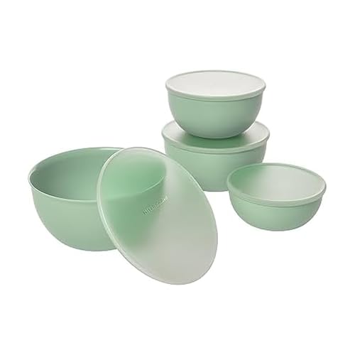 KitchenAid Prep Bowls with Lids, Set of 4 - size: 1.5 cup 2.5 cup 3.5 cup 4.5 cup