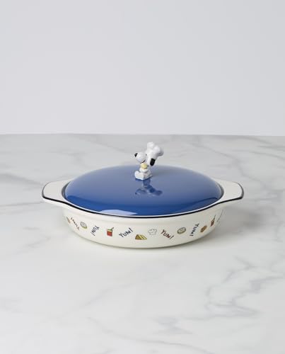 Lenox Chef Snoopy Casserole Dish with Lid - style: Casserole Dish