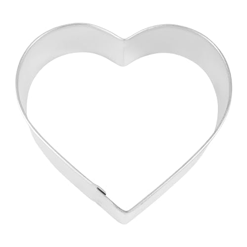 R&M Shapes Cookie Cutter 7-Piece Gift Set-Includes Squares, Rectangle, Triangle, Hexagon, Circle, Heart Cookie Cutter with Recipe Card - Steel
