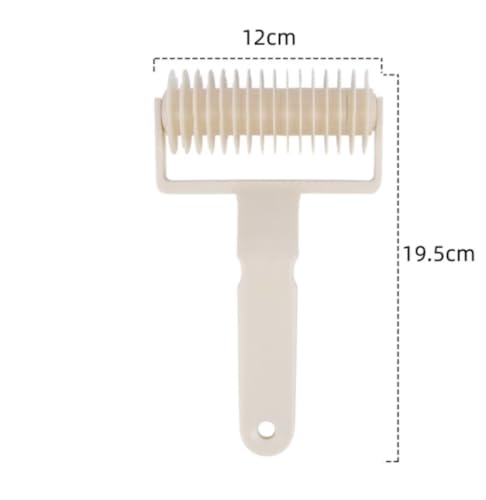 Dough Lattice Craft Roller Cutter Large Baking Tool Cookie Pie Pizza Bread Pastry (Large)