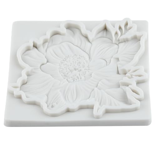 Flower Silicone Mold Magnolia Flower Fondant Molds - color: Style 47