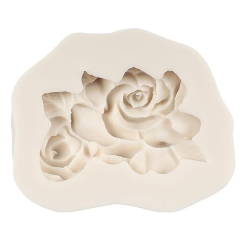 Rose Flower Silicone Mold Sunflower Peony Fondant Molds Set of 4 - color: Style A