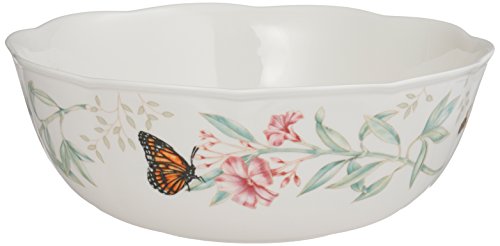 Lenox Butterfly Meadow Porcelain 7-Piece Dinner Bowl Set for 6 - style: 7-Piece Bowl Set