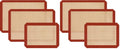 Silicone Baking Mats, 6 Pack Non-Stick Mats for Baking, Silicone Baking Mats Cookie Sheet, Easy Clean & Reusable Oven Baking Sheet for Making Cookies, Macaroons, Bread - size: 16.53"L x 11.61"W (Pack of 2)