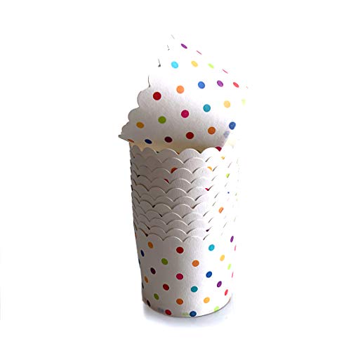 Large Paper Cake Baking Cup Cupcake Muffin Cases diameter 6cm,Set of 1000 - color: Style 4, size: 1000Pcs