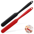 MOJOTORY Silicone Jar Scraper, 2 PCS Long Handle Spatula - size: 2 pcs