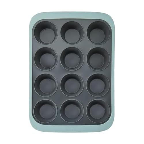 Chicago Metallic 12-Cup Silicone Muffin Pan - 10.43 Inch - style: 12 Cup Muffin Pan