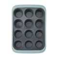 Chicago Metallic 12-Cup Silicone Muffin Pan - 10.43 Inch - style: 12 Cup Muffin Pan