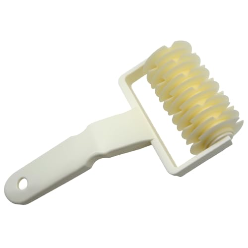 1PCS Pastry Cutter Plastic Pizza Silk Hob Household Reusable Baking Pastry Tools for Pizza and Biscuits (Medium) - size: Lattice Roller Cutter-M