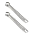 2PCS 1/10tsp(0.5ml) Mini Measuring Spoon, Small Teaspoon for Tiny Amounts - size: 1/10tsp|0.5ml|0.5cc