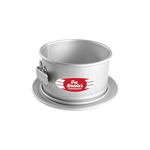 Fat Daddio's PSF-63 Anodized Aluminum Springform Pan, 6 x 3 Inch - size: 6 x 3 inches