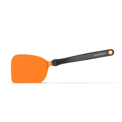 Dreamfarm Mini Chopula Spatula with Strong Chopping Edge - Orange - color: Orange