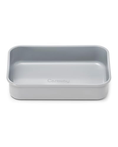Caraway Non-Stick 9" x 6.5" Small Rectangle Baking Pan - color: Gray, size: Mini Rectangle Pan
