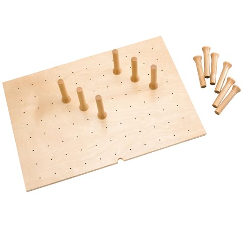 Rev-A-Shelf Trim to Custom Fit Wooden Pegboard Drawer Divider Organizer - size: 30" W x 21" D