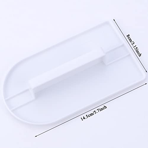 AKOAK 2 PCS Fondant Smoothing Tool Cake Decorate Smoother Polisher 14.5 x 8cm