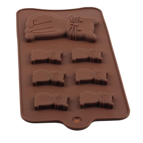 7 Cavity Cat Silicone Chocolate Molds 3D Kitten Candy Mold