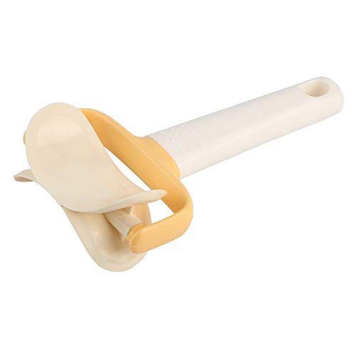 Rolling Biscuit Cutters, Rolling Cookie Cutters Dough Cookie Roller Cutter Biscuit Rolling Crimped Cutter Baking Tool Pastry Maker Rolling Square Cutter Biscuit Ravioli Cutter (Round) - size: Round