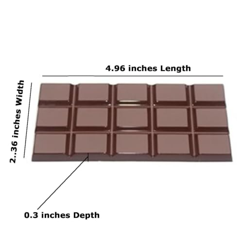 GRAINRAIN polycarbonate chocolate mold polycarbonate chocolate bar mould Clear hard plastic DIY candy pastry tools (19368) - color: 12