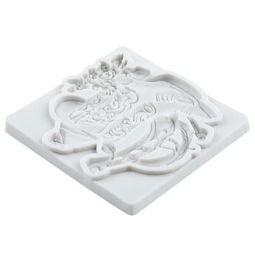 Horseshoe Hoof Fondant Molds Cowboy Boot Silicone Mold Set Of 2 - color: Style N