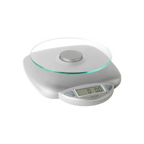 Taylor Digital Glass Surface Kitchen Scale - 11 lb Max Capacity