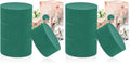 8Pcs Floral Foam Round SUPKING 3.15" Small Green Wet Dry Flower Foam Blocks Florist Plant Foam for Artificial and Fresh Flower Arrangement - size: 3.15 inch (Pack of 2)