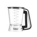 Pancake Batter Dispenser 5-Cup Batter Pourer for Maker Pancakes, Waffles, Crepes, Muffins, Cupcakes, Easy Squeeze Grip Handle with Proof Nozzle, Precise Baking Tools (Black) - color: Black