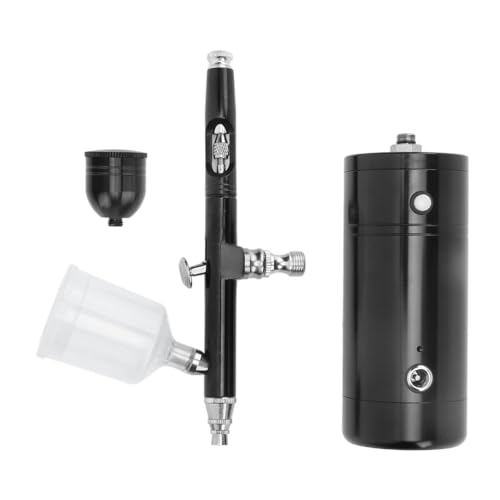 Handheld Airbrush Set USB Rechargeable Cordless Air Spray Gun for DIY Make up Tattoo Nail Art Cake Face Paint Model Painting