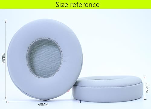 Replacement Ear Pads Compatible with Beats Solo 3 Wireless Gray - color: Gray