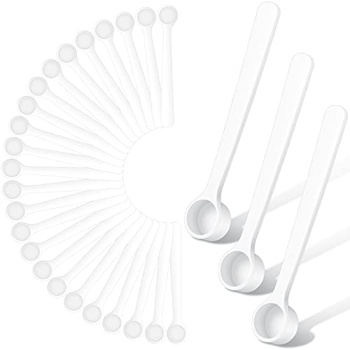 Powder Scoops Micro Measuring Spoons Tiny Shovel Scoop Spice Scoop Tiny Measuring Spoons Micro Powder Scoops for Cosmetics Spices Measurement Tools Supplies (36 Pieces, 1.2 Ml) - size: 1.2 ml