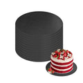 12 PCS 12 Inch Cake Drums, 1/2 Inch Thick Round Cake Boards, Black, Professional Quality Cardboards, for Weddings, Birthdays - color: Black, size: 12 Inch