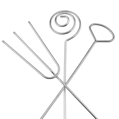 Chocolate Dipping Tools, Candy Dipping Forks & Spoons Set, 6‑Pack