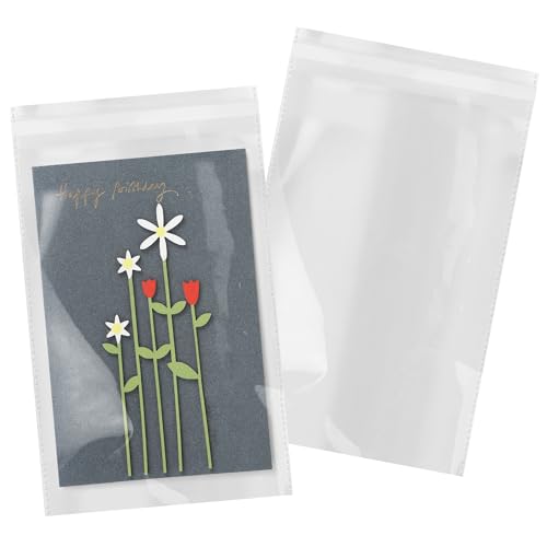 iMailer 1000 Pack 6" x 9" Cellophane Bags Self Sealing
