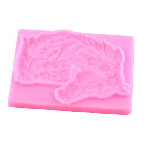 Horse Head Fondant Molds Cowboy Boot Silicone Mold Set Of 2 - color: Style S