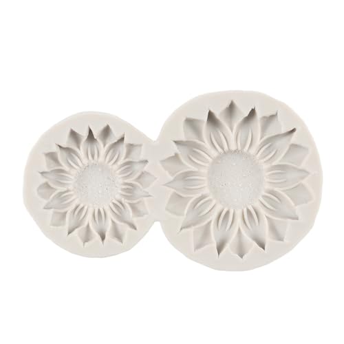 Chrysanthemum Flower Silicone Mold Daisy Flower Fondant Molds - color: Style P
